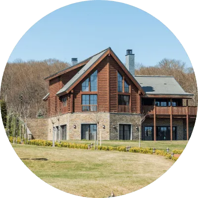 Maisons en bois rond