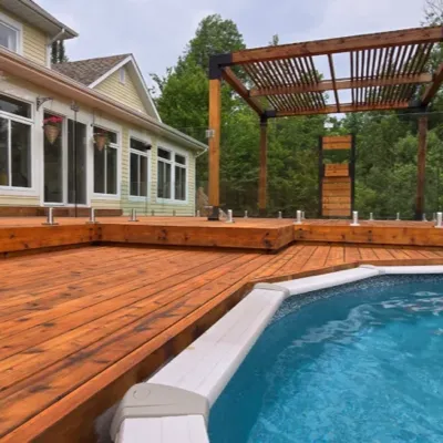 Terrasses de piscine