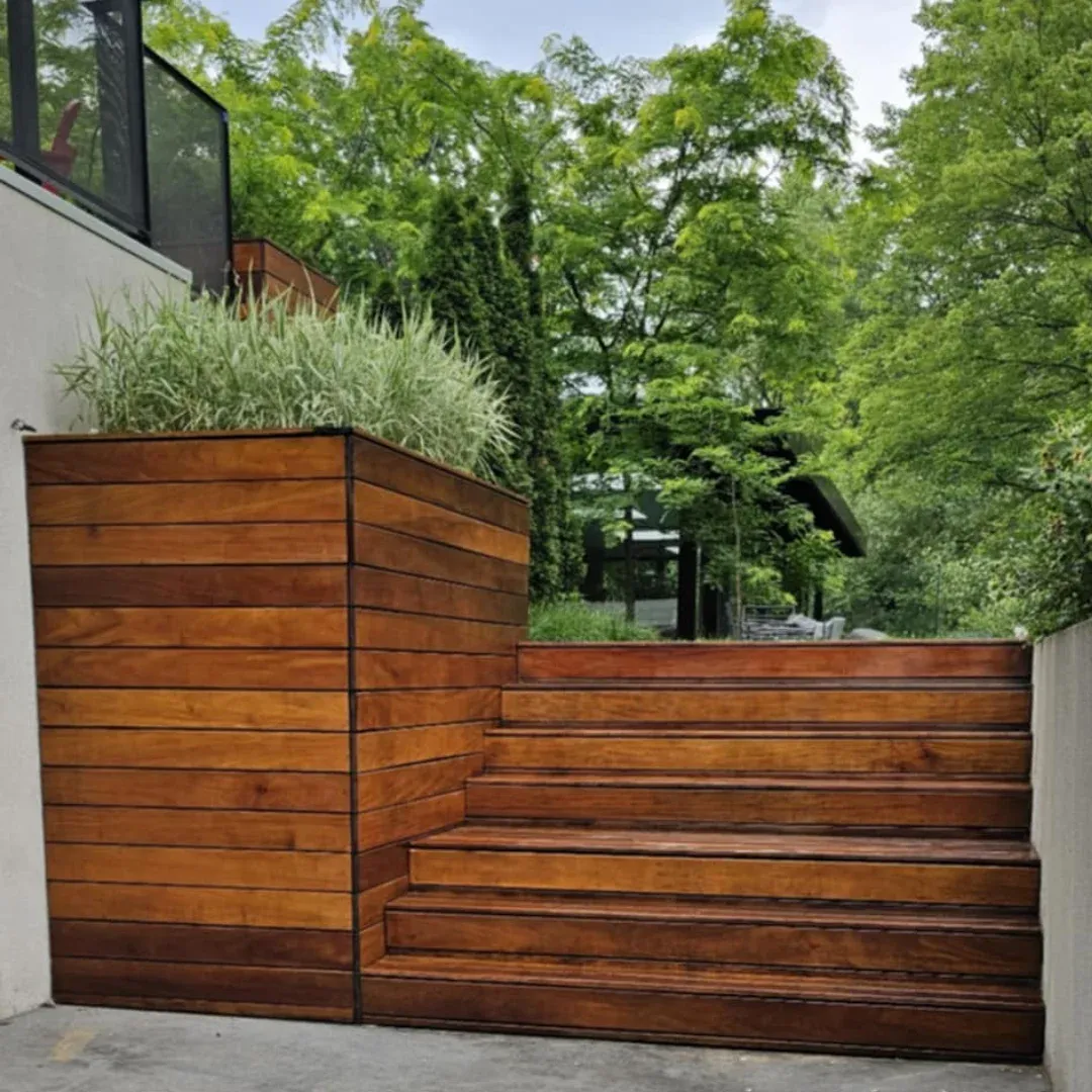 Réalisation d'entretien de bois extérieur Teinture Bois'Elle 20